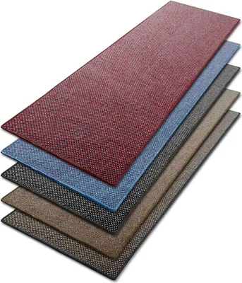 Produktbild von Teppich-Läufer auf Maß gekettelt Ponto beige 66x300 cm