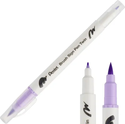 Obrázok produktu pre Kaligraf Pentel. BrushS.PenTwin h.vi