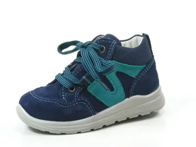Produktbild von Superfit 1-00323-81 Mel  Kinder Jungen Schuhe Halbschuhe Weite Mittel IV, Größe:20, Farbe:Blau