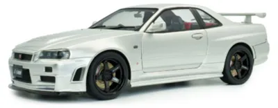 Image de Solido Model Car Scale 1:18 Nissan Skyline R34 GT-R Z Tune silver 1999 S1804312 S1804312