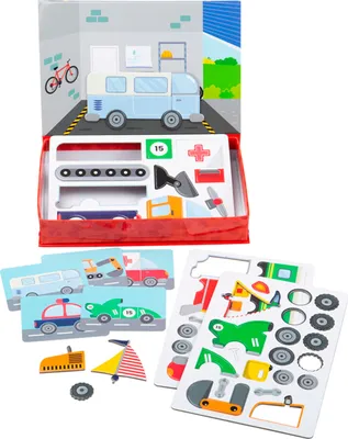 Obrázok produktu pre Bigjigs Toys Magnetické puzzle Mechanik