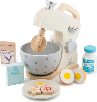 Produktbild von New Classic Toys, Mixer mit Zubehär - Creme