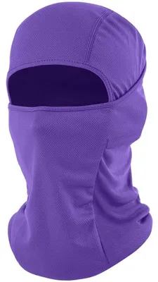 Produktbild von Sturmhaube Skimaske Balaclava für Motorrad & Fahrrad, Herren/Damen, Lila, 1 Stück