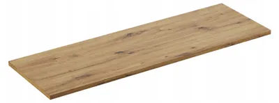 Produktbild von Badezimmer-Waschtischplatte Eiche Artisan 140 Cm Mdf Für Waschbeckenunterschränke