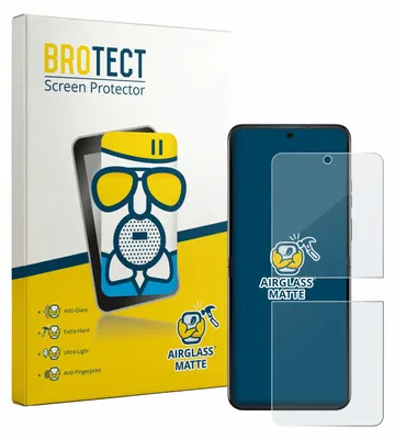 Produktbild von BROTECT Entspiegelungs Schutzglas für Motorola Razr 70 Schutzfolie Panzer Folie Glas Display Schutz matt