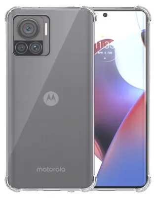 Obrázok produktu pre Puzdro na telefón vhodné pre Motorola Edge 30 Ultra Transparent - nárazuvzdorné silikónové puzdro TPU s nárazníkom Transparent - Smartphonica