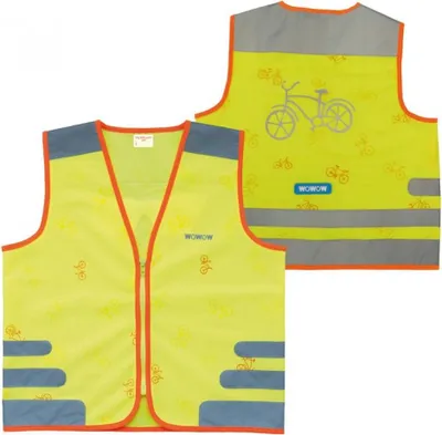 Produktbild von Wowow Sicherheitsweste Nutty Jacket für Kinder, WOWOW, Größe L, gelb