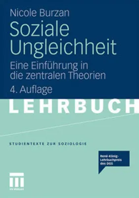 Obrázok produktu pre Soziale Ungleichheit - Einführung in die zentralen Theorien Studientexte
