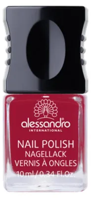 Zdjęcie produktu dla alessandro 906 Red Illusion, 10 ml, Czerwony, Red Illusion, Kolorujący, Matowy, Połysk