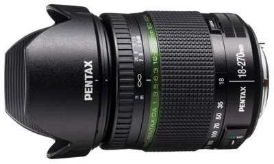 Produktbild von Pentax smc DA18-270mm F3.5-6.3 SDM, Teleobjektiv, 16/13, 18 - 270 mm