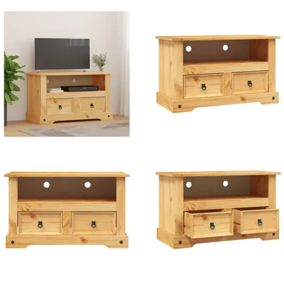 Obrázek produktu pro vidaXL TV skříňka Mexico style borovice 91x43x56 cm - TV skříňka - TV skříňky - TV skříňky - TV skříňky