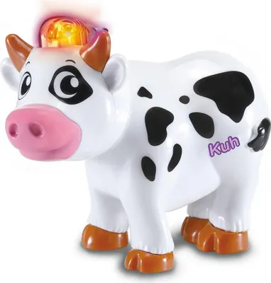 Produktbild von VTech Tip Tap Baby Tiere Kuh, Junge/Mädchen, 1 Jahr(e), Mit Ton