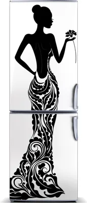 Produktbild von Tulup Kühlschrankdekoration - Magnetmatte - 60 cm x 180 cm - Magnet auf dem Kühlschrank - Modeillustration