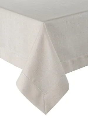 Produktbild von EUROFIRANY Tischdecke Tischtuch beige 140 x 260 cm Mitteldecke Boho
