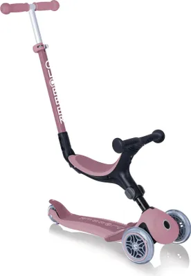 Immagine prodotto di GLOBBER GO-UP FOLDABLE PLUS ECO - triciclo, balance bike e monopattino 3 in 1, 120/80 mm, 3 ruote, regolabile in altezza, frutti di bosco