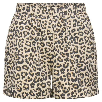 Produktbild von ONLY ONLLOWA-MARTINA SHORTS WVN Pumice Stone/BLACK LEO S