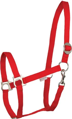 Produktbild von Waldhausen Halfter Perlon rot PON