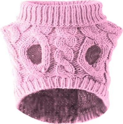 Produktbild von Modischer gestreifter Hundepullover, wärmerer Mantel, Strickwolle, Winterpullover für kleine, mittelgroße und große Hunde