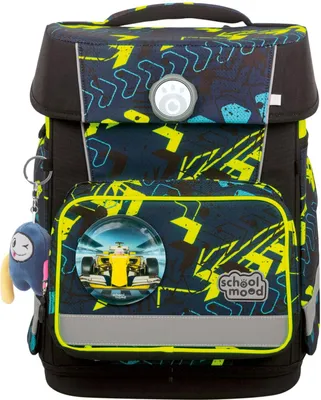 Produktbild von School Mood Champion Maxx Pro Elias (Rennwagen), 7-tlg. Schulranzenset