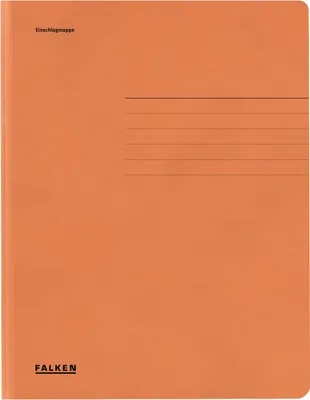 Obrázok produktu pre Zakladač Falken 80001472 DIN A4 3 chlopne kartón oranžový