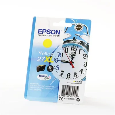 Produktbild von Epson DURABrite Ultra Ink 27 XL Tintenpatrone yellow      T 2714