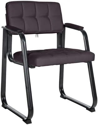 Produktbild von Besucherstuhl Canada B Kunstleder braun