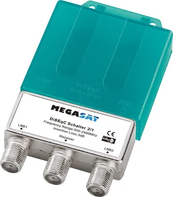 Immagine prodotto di Megasat 0600202 Sdoppiatore o combinatore di cavi argento (600202)