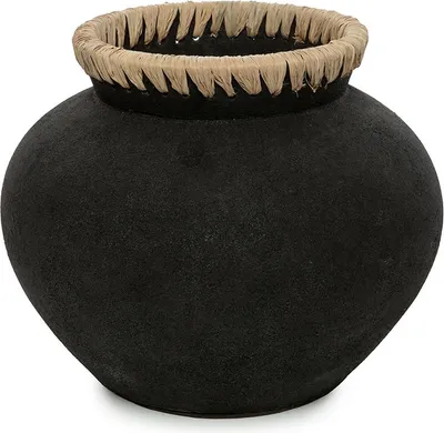 Immagine prodotto di Bazar Bizar Il Vaso Styly - Nero Naturale - M