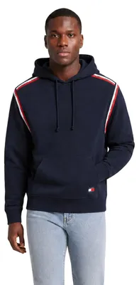 Produktbild von Tommy Hilfiger Jeans 519918 Herren Kapuzenpullover Blau : Größe - XL Größe: XL