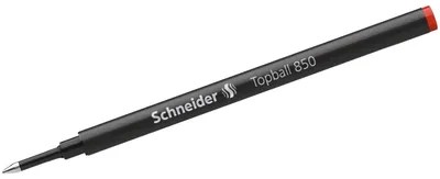 Image de Mine de roller Schneider Topball 850 (format européen, 0,5 mm), paquet de 10, rouge