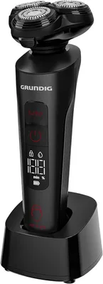 Produktbild von Grundig MS 9130, Eingebautes Display, Wechselstrom/Batterie, Schwarz, Rot
