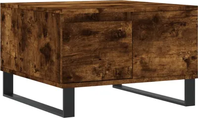 Produktbild von vidaXL Couchtisch Räuchereiche 55x55x36,5 cm Holzwerkstoff
