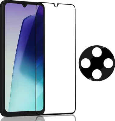 Produktbild von 1 Pack Xiaomi Redmi 14C Displayschutzfolie und 1 Pack Linsenschutz – gehärtetes Glas 9H – Sup Qualität 3D