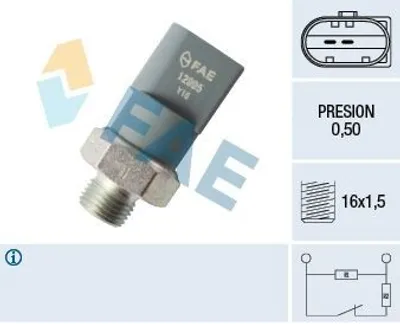 Obrázek produktu pro Spínač tlaku oleje FAE