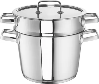 Produktbild von ROHE Germany Edelstahl-Spaghetti-Topf Conia, 24 cm, mit Einsatz
