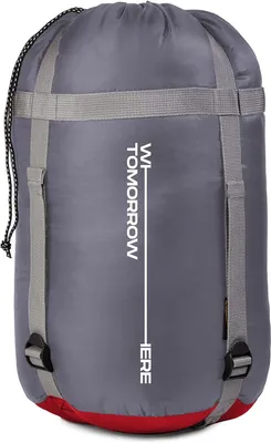 Produktbild von Lumaland Where Tomorrow Mumienschlafsack 230x80cm Outdoor Schlafsack Sommer rot