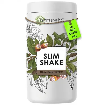 Produktbild von Mahlzeitenersatz Slim Shake (33 Shakes mit nur 200 kcal) für Diät und Gewichtskontrolle, vegetarisch