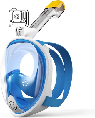 Produktbild von Schnorchelmaske 180-Grad Panoramisch – Antifog-System Panoramasystem S/M