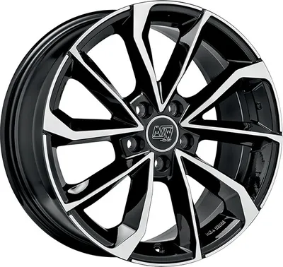 Produktbild von Alufelge Msw Msw 42 8X19 5X112 Et 49 Gloss Black Full Polished