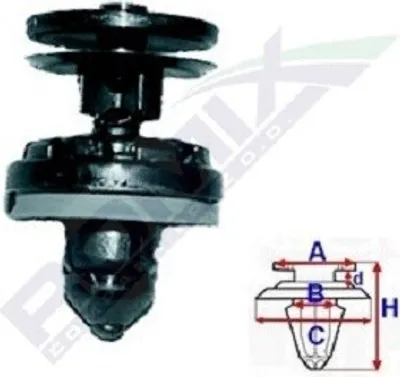 Produktbild von 5x ROMIX C40264 Clip Zier- / Schutzleiste