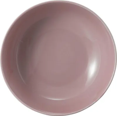 Obrázok produktu pre Misa - Ø 17,5 cm - staroružová - porcelán - s rebrovaným okrajom