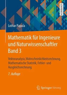 Produktbild von ISBN Mathematik für Ingenieure und Naturwissenschaftler Band 3, Wissenschaft und Natur, Deutsch, Taschenbuch, 870 Seiten