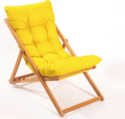 Image de Skye Decor, My006 - Yellow, chaise de jardin, 100 % BOIS DE HÊTRE, jaune, 59 x 44 x 90 cm