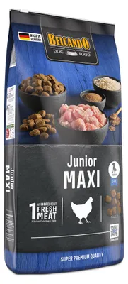 Produktbild von Belcando Junior Maxi, Welpe, Geflügel, Reis, 12,5 kg, Laktosefrei