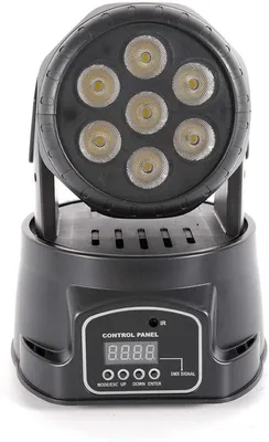 Obrázek produktu pro RGBW 4 v 1 LED pohyblivá hlava pohyblivé jevištní světlo DMX512 dálkové ovládání, pohyblivé hlavy světelný efekt DJ efekt jevištní osvětlení