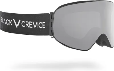 Produktbild von BLACK CREVICE - Damen/Herren Skibrille | Farbe: Schwarz | Scheibe: Silber
