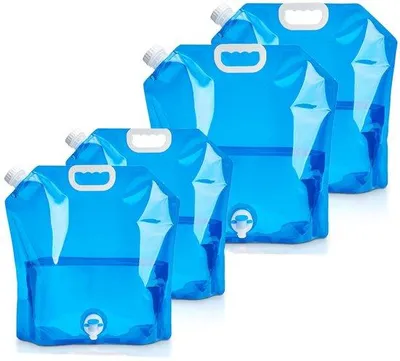 Produktbild von Wasserbehälter Set 5+10L, Faltsam, Notfall