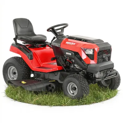 Produktbild von Aufsitzmäher Benzin Rasentraktor HECHT 5118 | 107 cm Schnittbreite | 14,95 PS | Stufenloser Antrieb | Seitenauswurf