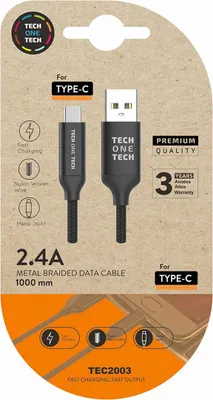 Imagen del producto de Cable USB-C a USB de Tech One