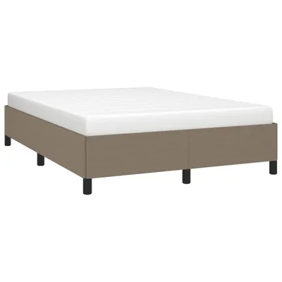 Obrázek produktu pro vidaXL Rám postele bez matrace Taupe 140x200 cm látka